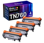 3 Pk -e-z Ink Compatible TN760 Toner Cartridges Replacement Missing 1 -sealed. Fixed Price $39.99.