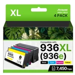 Compatible 936XL Ink Cartridges 4-PACK For Hp Officejet Pro 9125E, 9120E, 9135E,. Fixed Price $99.00.