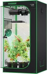 Vivosun 2.7X2.7FT Hydroponics Tent 32"X32"X63" For Indoor Plants Growing. Fixed Price $76.79.