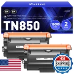 TN850 Black Toner Cartridge 2-PK High Yield Replacement For Brother TN-850. Fixed Price $58.28.