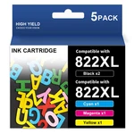 5PK Ink Cartridges For Epson 3820 WF4830 4833 4820 4834. Fixed Price $24.18.