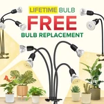 Sansi Led Grow Lights 40W=600W Full Spectrum Indoor Plants Veg Clip On Lamp. Fixed Price $34.36.