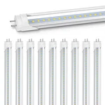 Cnsunway 4FT Led Tube Lights - 18W, 2400LM 6000K Daylight, Type A+b Plug & Pl.... Fixed Price $103.35.