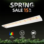 Spider Farmer SF600 Led Grow Light Full Spectrum Indoor Plant Seeds Veg. Fixed Price $69.99.