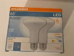 Sylvania 78029 Led Bulb 9W Medium E26, BR30 Lamp, Bright White Light 1 Only. Fixed Price $8.25.