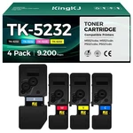 TK5232 Toner Cartridge 4PACK High Yield Replacement For Kyocera TK-5232K. Fixed Price $52.35.