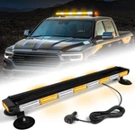 34INCH 166 Led Emergency Rooftop Strobe Lights Bar Flashing #01 Amber/white. Fixed Price $141.99.