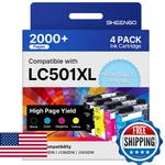 Sheengo LC501XL Ink Cartridges High Yield Compatible For Brother. Fixed Price $58.05.