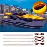 Amber Led Strip LIGHT,12V Car Lights Interior IP68 Waterproof Cuttable Fo.... Fixed Price $23.73.