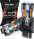 Sealight 3156 3157 Led Bulb Amber, Turn Signal Lights With Extra Resistor Hd Pro. Fixed Price $35.42.