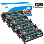 CF258A Toner No Chip Compatible With Hp Laserjet Pro M404N M404DN M428DW Lot. Fixed Price $76.90.
