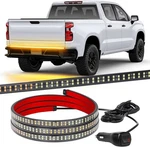 Xridonsen 48 Inch Truck Tailgate Amber Strobe Lights Strip Rear Window. Fixed Price $48.64.