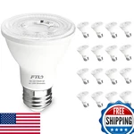 Ftl 20-PACK PAR20 Led Bulbs, 7W 5000K Dimmable, 50W 60W Equivalent. Fixed Price $90.36.