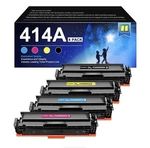 Olorva 414A Toner Cartridge 4-PACK For Hp Laserjet Pro M479 Black Cyan Magenta. Fixed Price $39.99.