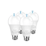 Tsexes 12W Motion Sensor Bulbs (100W Equivalent), 4 Pack, Daylight. Fixed Price $25.64.
