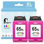 Penguin Color Ink Cartridges Replacement For Printer HP65XL. Fixed Price $48.17.