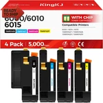 Phaser 6000 6010 Workcentre 6015 Toner Cartridge Set 4-PACK Replacement Compati. Fixed Price $56.96.