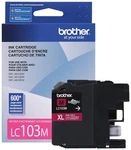 Genuine Brother LC-103 Magenta Xl Ink Cartridge For MFC-J4410DW MFC-J4510DW. Fixed Price $7.99.