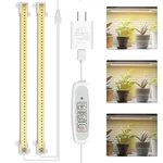 Mosthink Led Plant Grow Light Strips Full Spectrum For Indoor 2 Packs, White. Fixed Price $26.64.