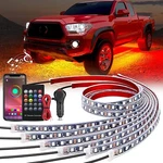 Nilight 6PCS Car Underglow Neon Accent Strip Lights With App And Remote Control. Fixed Price $61.99.