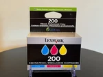 Lemark 200 Series Color Tri-pack Cyan Yellow Magenta 3 Ink Cartridges + Bonus. Fixed Price $30.00.