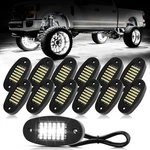 Hovano 12 White Rock Lights 6000K Pure 36 Leds Smd Pods,. Fixed Price $61.99.