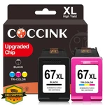 Coccink 67XL Cartridge Black Color For Hp Deskjet. Fixed Price $43.99.