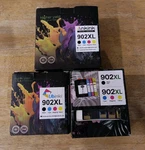 Ubinki Ankink Hp 902XL Black, Cyan, Magenta, Yellow Multi Pack. Fixed Price $14.99.