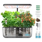 Idoo Hydroponics Growing System Kit 12 Pods, Christmas Transparent. Fixed Price $141.37.