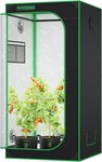 Vivosun Hydroponics Tent 32"X32"X63" For Indoor Plants Growing S1500. Fixed Price $93.49.