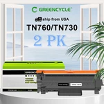 Greencycle 2PK TN760 Toner Cartridge For Brother DCP-L2510D L2530DW DCP-L2550DW. Fixed Price $35.31.