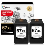 Cyloral 67XL Black Ink Cartridge For Deskjet 2852E 2842E 2827E 2800E 2855E 4200E. Fixed Price $44.21.