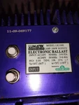 Lumatek LK1000 Electronic Ballast 120/240V Dimmable 1000W Super Lumens. Fixed Price $65.00.