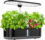 Indoor Hydroponics System With Led Light, 14 Pods & Auto-timers. Fixed Price $83.99.
