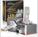 Novcapar D3S D3R Led Bulbs 24000LM+600% Brightness, 6500K Cool White, Pack Of. Fixed Price $55.99.