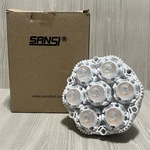 Sansi Led Grow Light Bulb C21GL-CE26-24W 120VAC 60HZ New Open Box Tested. Fixed Price $14.99.