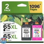 65XL Ink Cartridges Black/color Combo Pack High-yield Replacement. Fixed Price $64.99.