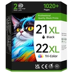 Inkid 21XL 22XL Compatible Hp Cartridges - Deskjet, Officejet Series. Fixed Price $59.36.