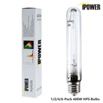 Ipower 400 Watt High Pressure Sodium Hps Grow Light Bulb 1/2/4/6-PACK. Fixed Price $41.99.