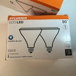 Sylvania Eco Led PAR38 Floodlight Bulbs 90W 1100LM 5000K Daylight Lot. Fixed Price $21.99.