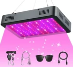 1200W Led Grow Light, Full Spectrum Plant With Daisy Chain, Lights Fo. Fixed Price $97.90.