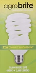 Agrobrite FLC32D Compact, Watt, 6400K Fluorescent Spiral Grow Lamp. Fixed Price $32.45.