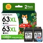 63XL Black Ink Cartridge High Yield Replacement For Hp - Combo Pack. Fixed Price $74.70.