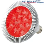 Abi 12W Deep Red 660NM Led Bloom Booster Grow Light Bulb For Plant Bud Flowering. Fixed Price $29.99.