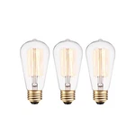 Globe Electric 31324 40W Vintage Edison S60 Squirrel Cage Incan... Fast Usa Ship. Fixed Price $27.20.