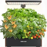 Suncoze Hydroponics Growing System Kit, 20 Pods Indoor Herb Garden With 10L W.... Fixed Price $122.80.