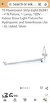 Durolux 2-PACK 4 Ft T5 Ho Grow Light 1 Bulb System. Fixed Price $56.00.