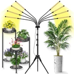 Yehsence Grow Lights For Indoor Plants 8 IN1 Full Spectrum. Fixed Price $54.87.