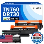TN760 Toner Cartridge And DR730 Drum Unit Pk Replacement For Brother DR-730. Fixed Price $80.98.