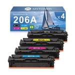 Mytoner 206A Cartridges 4 Pack (with Chip) Compatible Replacement For H.... Fixed Price $97.53.